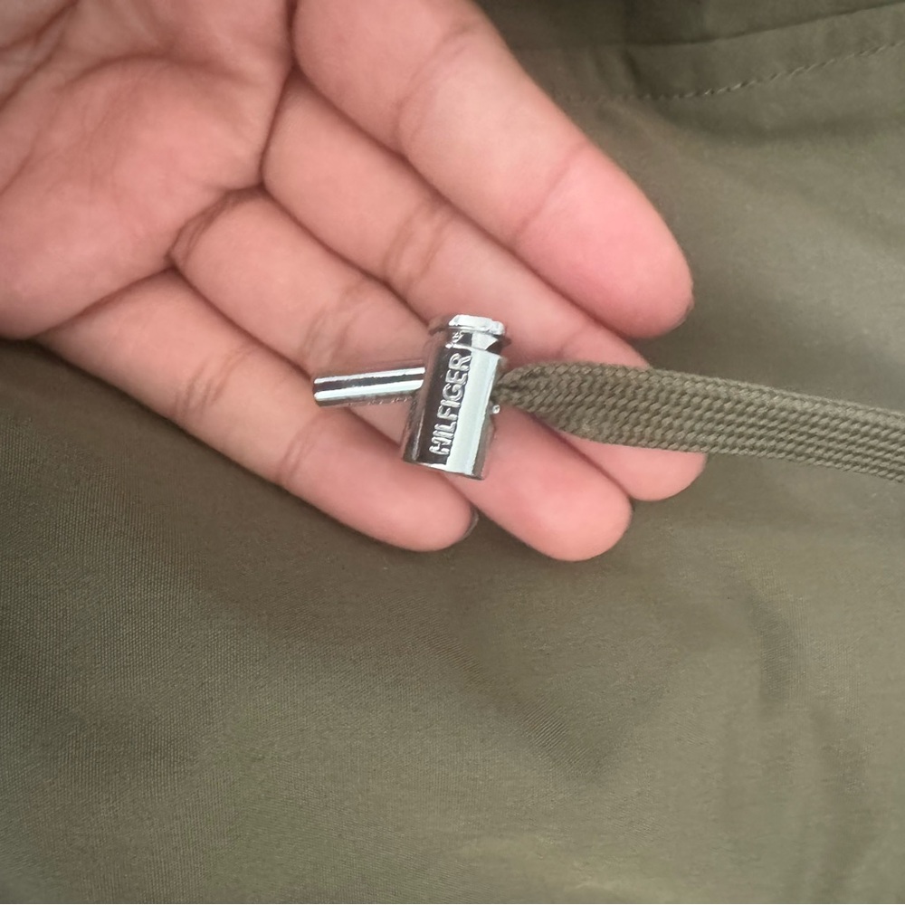 Tommy Hilfiger Silver Cord Lock